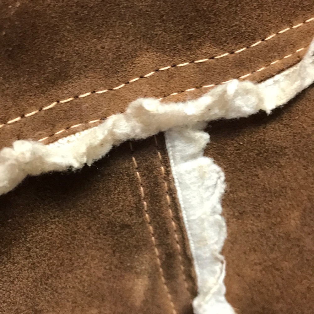 Vintage Winter Suede Coat - Picture 6 of 16